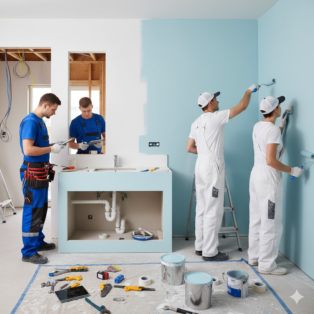 Plumbers / Painters / Masons & Carpenters